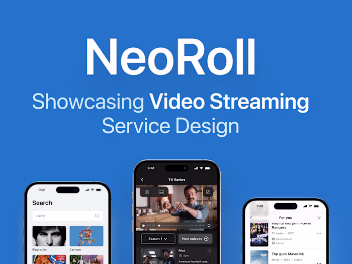 UX/UI Design of mobile app