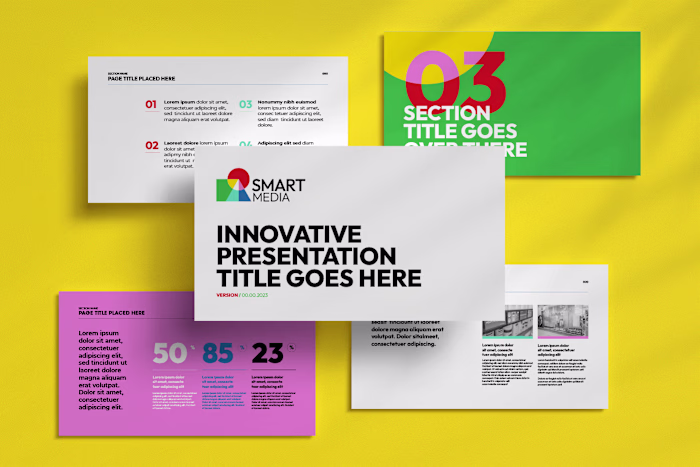 Smart Media - Presentation Deck Template