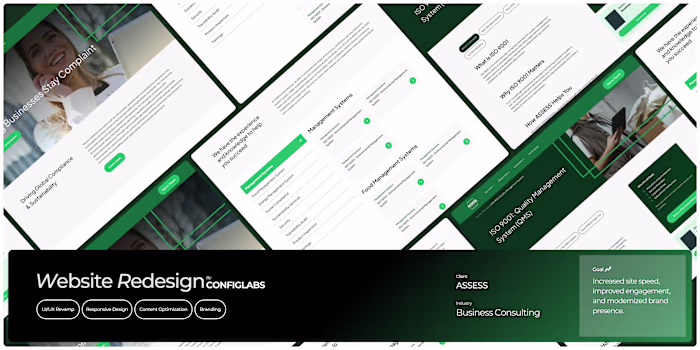 Assess Website Redesign & Development
