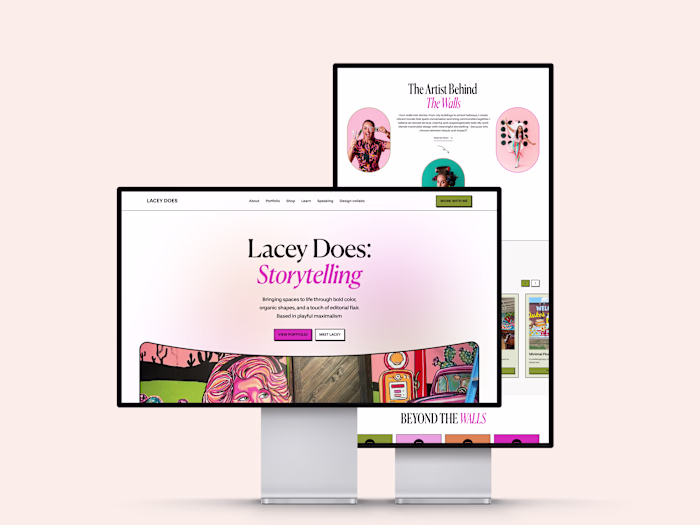 Lacey Does: Dynamic Personal Brand Website