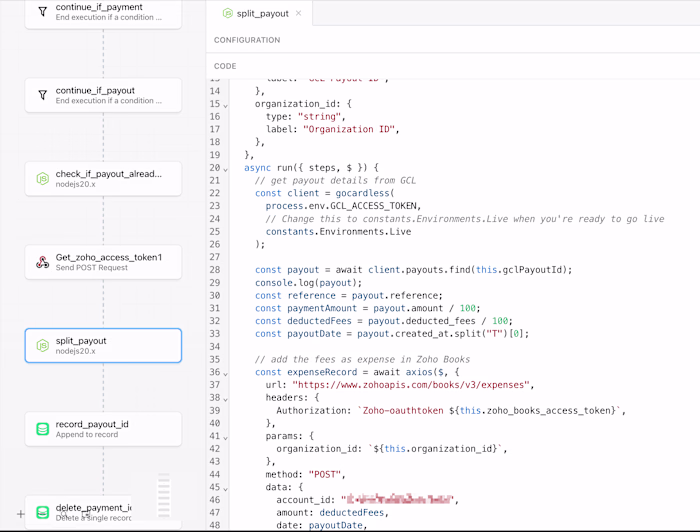Payment Gateway and Accounting Software Integration