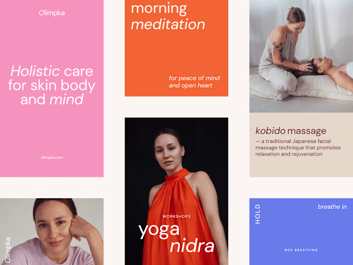 Brand Design for massage therapist and yoga teacher
