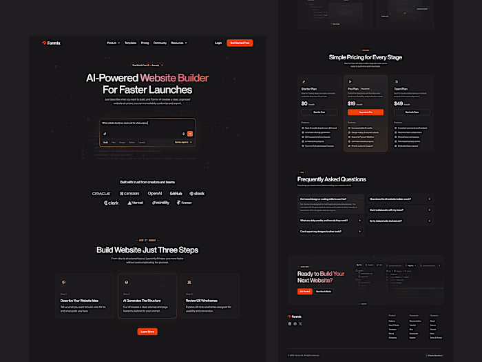 Formix - AI Landing Page