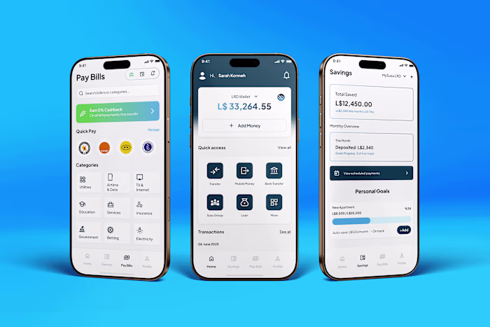 MySusu - Mobile Money UX for Liberia 🇱🇷 Designed fintech d...