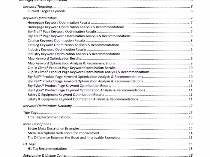 SEO Audit for B2B Business