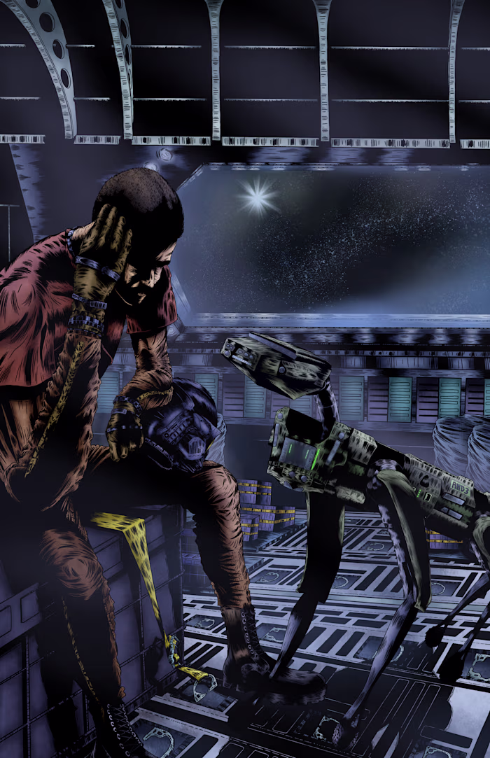 June 15th 2024 - "Exodus" Concept Art - Bad Headache