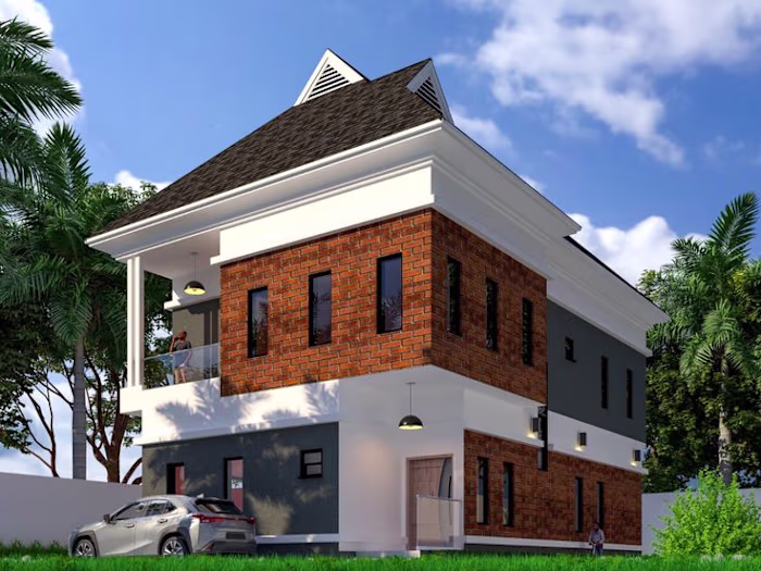 Contemporary 4 Bedroom Duplex