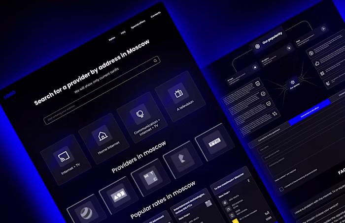 UI/UX designer for a website