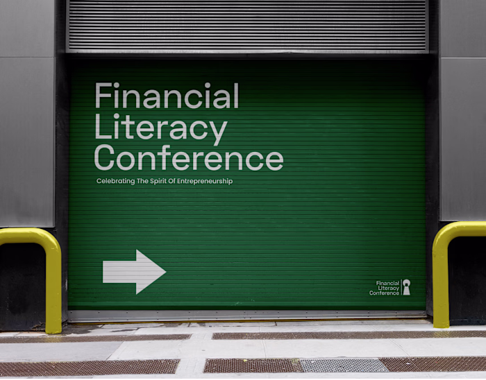 Event Branding for The Financial Literacy Conference.