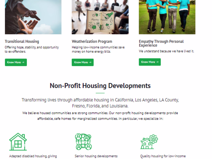 Abovetof.org a services website