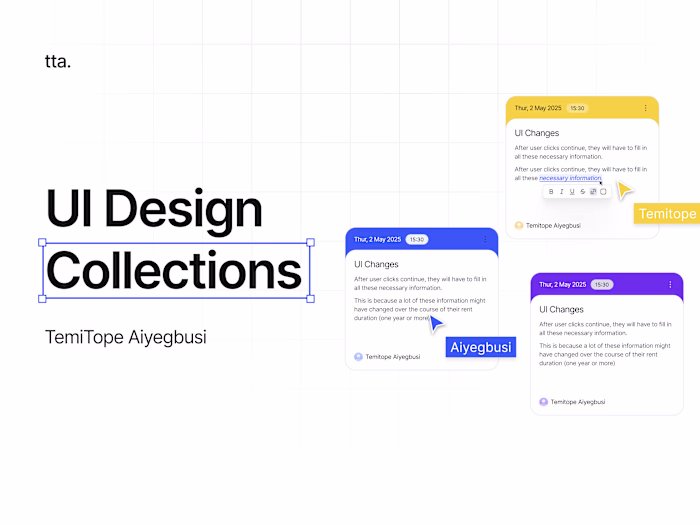 UI Design Collections
