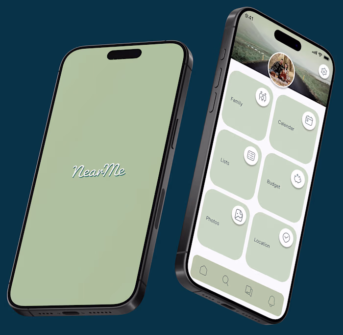 NearMe family app :: Behance