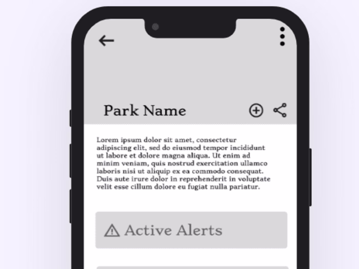 Improving the User Experience of the National Parks Systems App