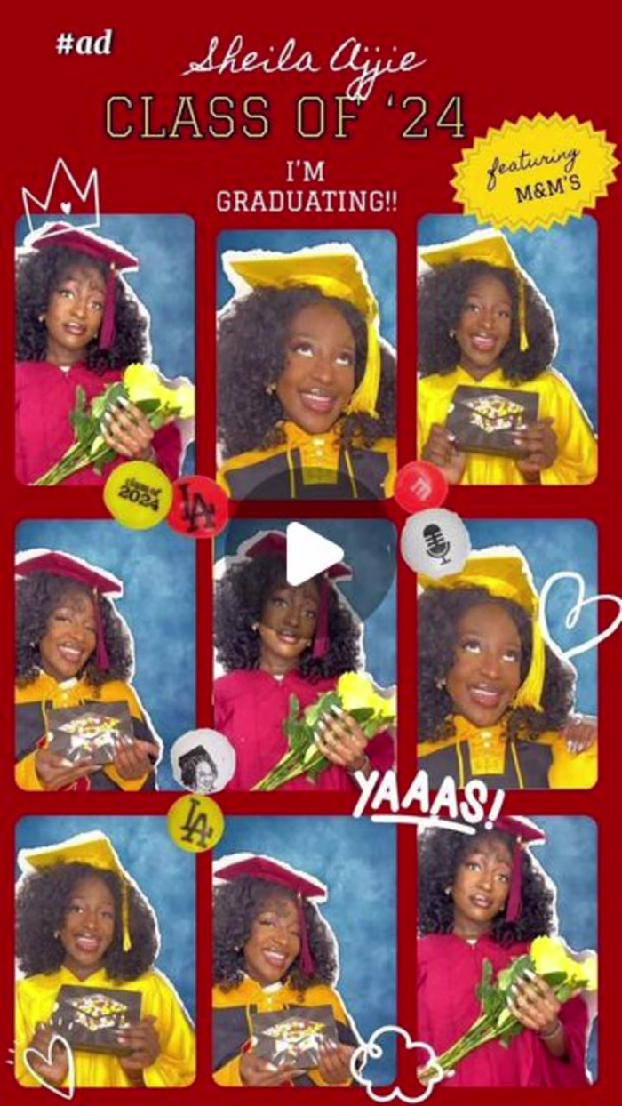 M&M's Graduation Campaign
