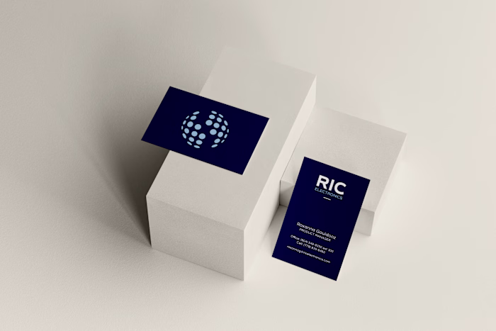 I led a brand refresh for RIC Electronics, a Canadian manufa...