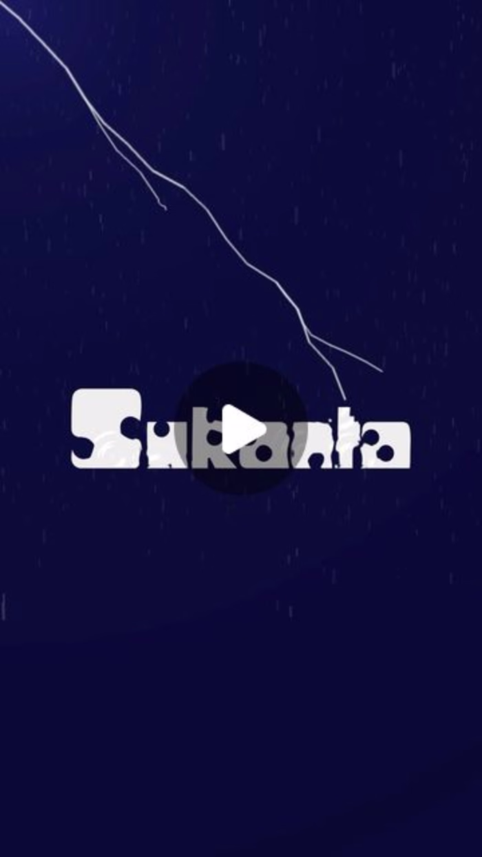 Rain and lightning effects on Text in AE ⛈️ 
