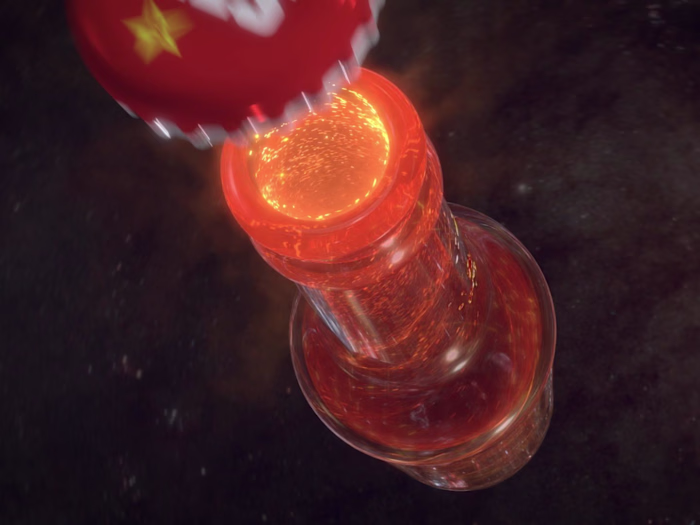 Beverage 3D commercial