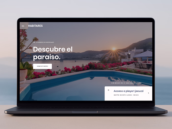 Habitares Luxury Vacation Rental Website