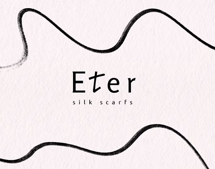 Eter - silk scarfs / Branding / Visual Identity
