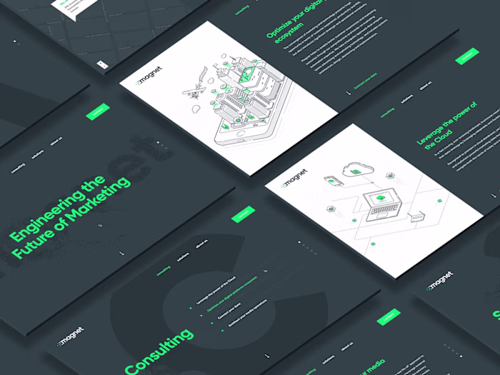 Magnet Brand & Website