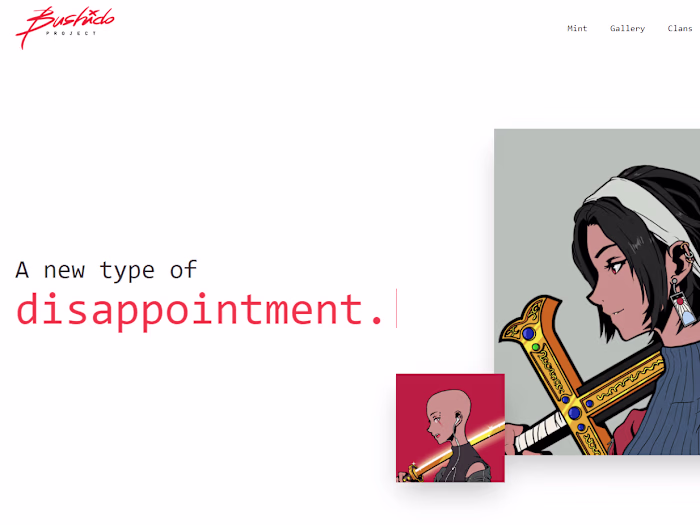 Bushido Project: NFT Collection