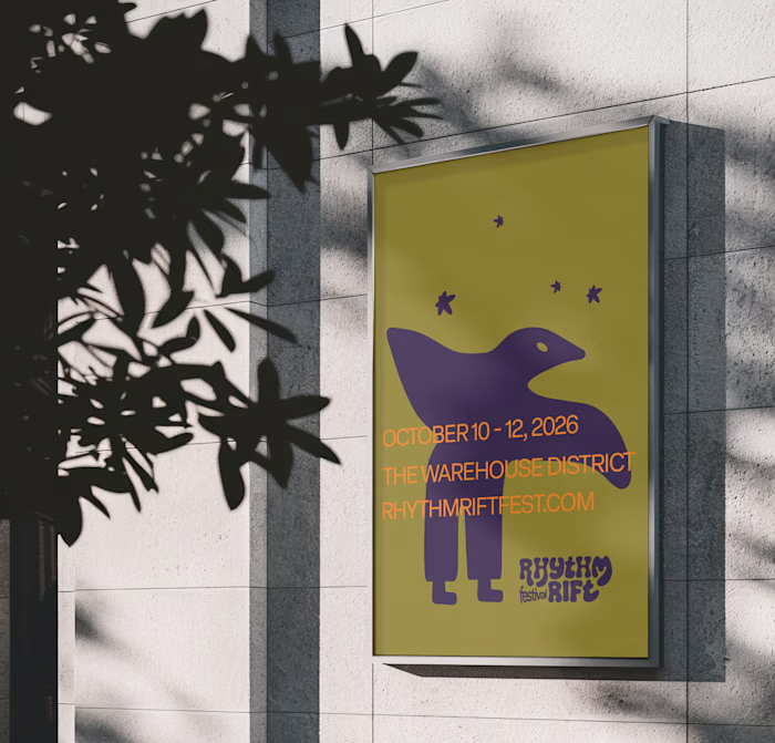 Rhythm Rift Festival Visual Identity