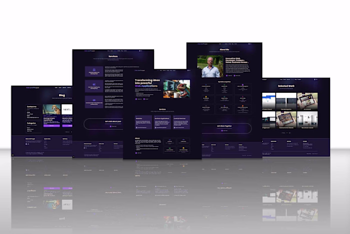 Portfolio and Blog Website