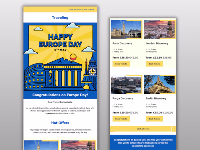 Celebrate Europe Day with Exclusive Travel Deals!