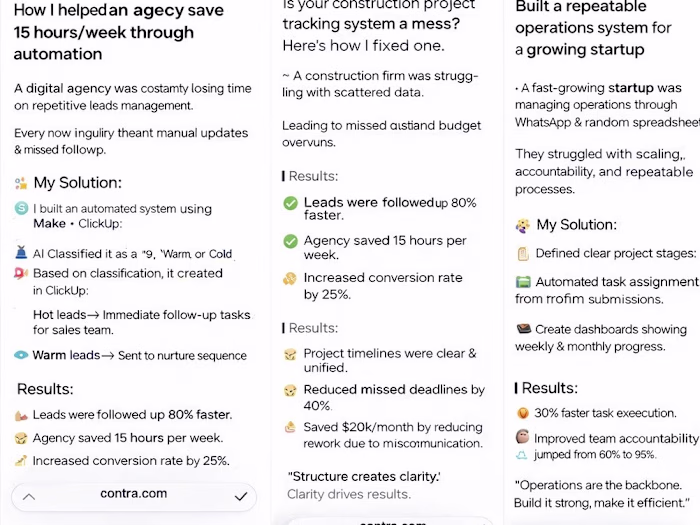 How I built systems that