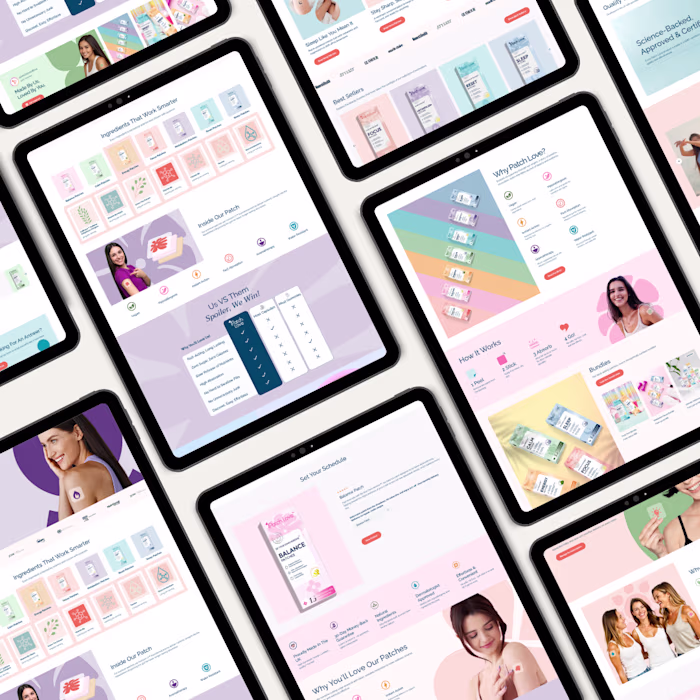 Patches Brand- Custom Shopify Website