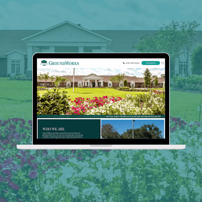 Landscape Maintenance & Design Company Built with Wix Studio