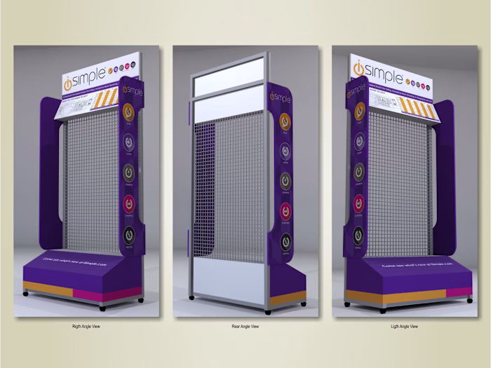I-Simple Product Display Design