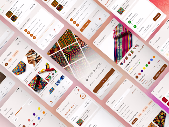 Scaling Afrikstabel: UI/UX Design for Global E-commerce Business