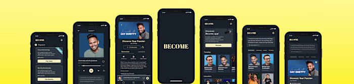 UI/UX case study: Micro audio courses for learning on the go