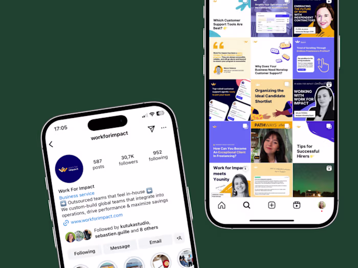 Work for Impact - Social Media Coordinator