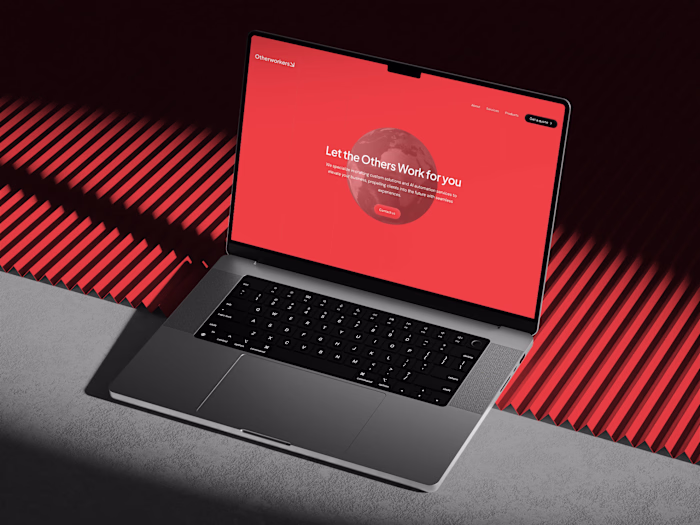 Otherworkers Framer Web Design