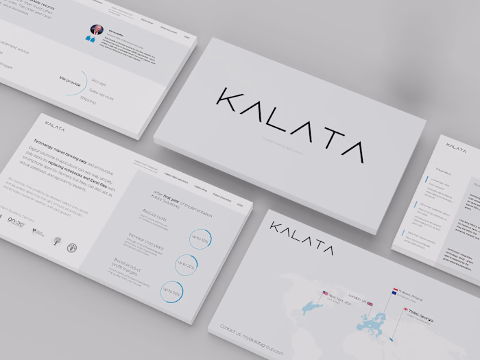 Kalata Company Presentation PowerPoint Design