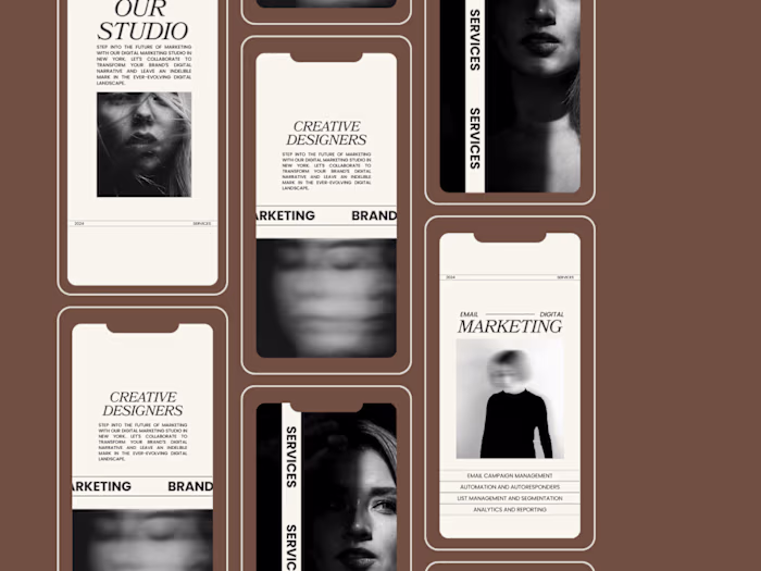 Premium Creative Agency | Social Media Revamp & Content Strategy