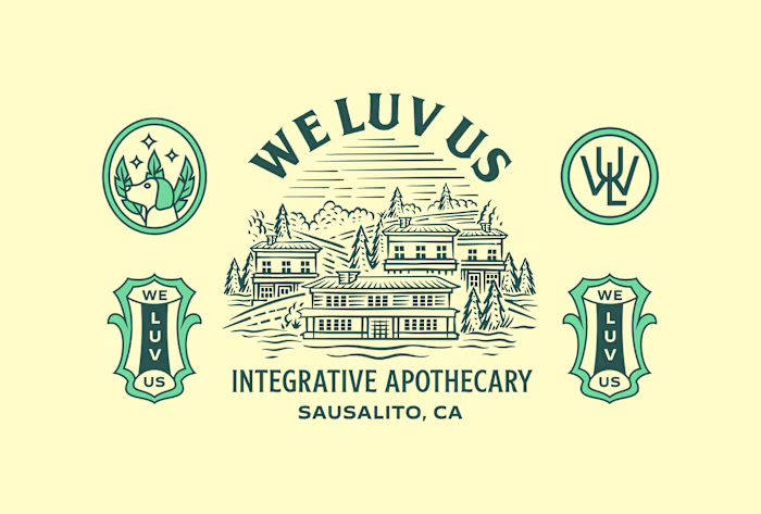 We Luv Us – Apothecary: Brand Identity