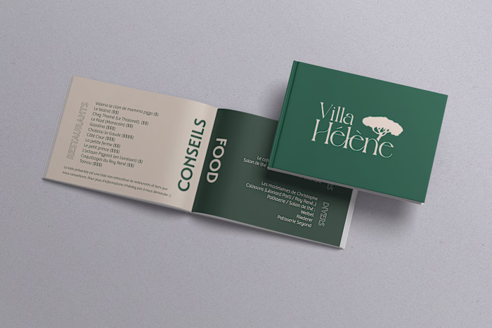Villa Hélène Branding Project