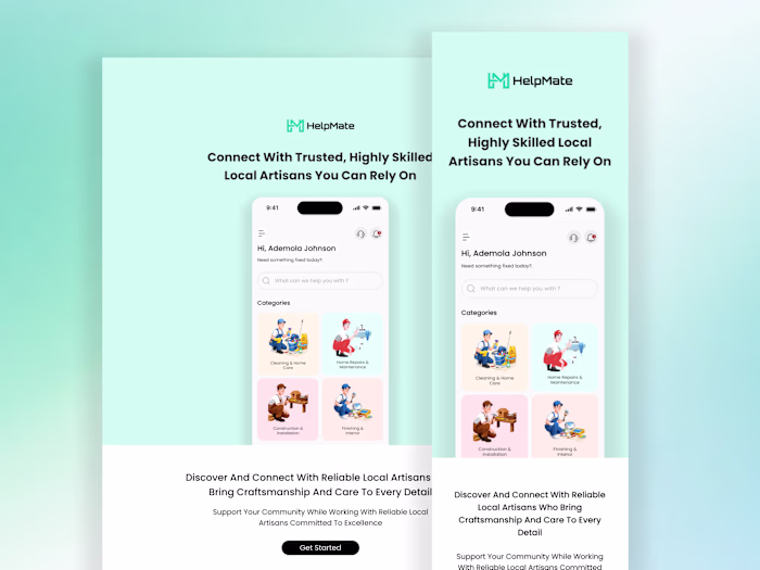 Trust Led Email Template Design for HelpMate Using Stripo