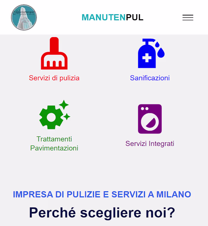 MANUTENPUL Web Design and Development