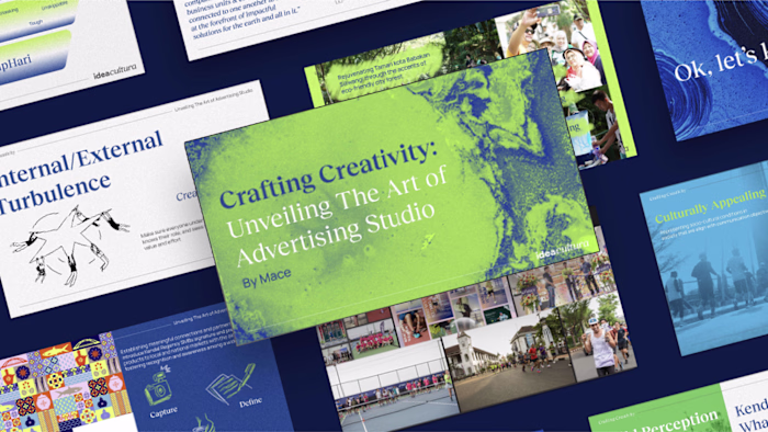 "Crafting Creativity" by ideacultura | Presentation Design