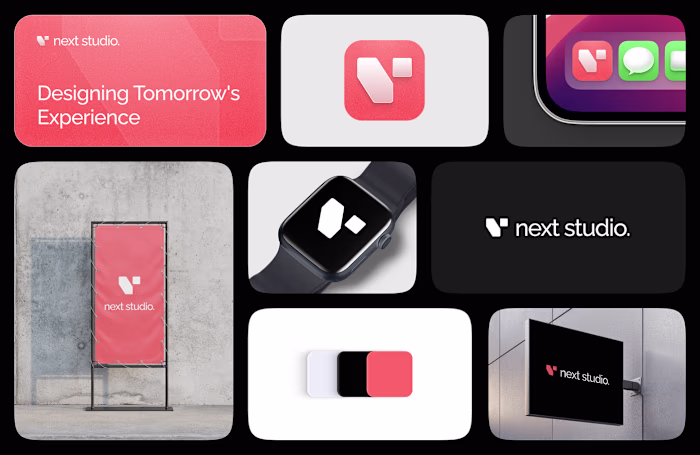 Next Studio - Logo design and brand guidelines