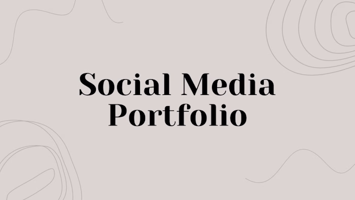Social Media Portfolio