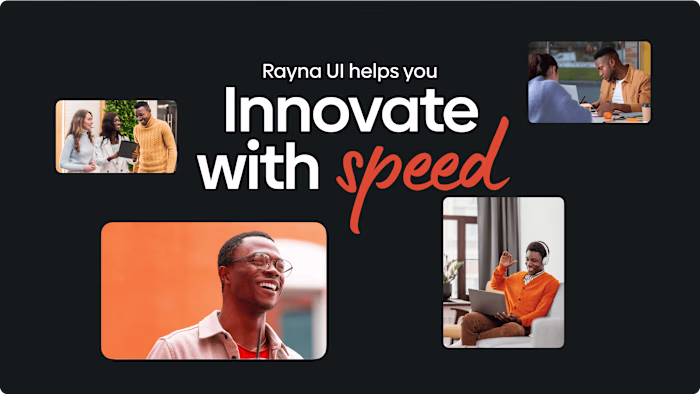 Designed Captivating Motion Shots for Rayna UI