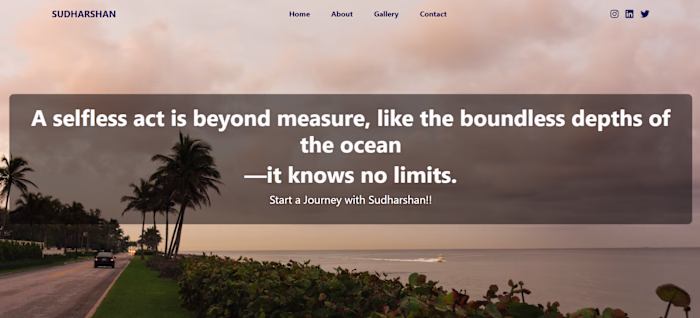 Personal Blog Website