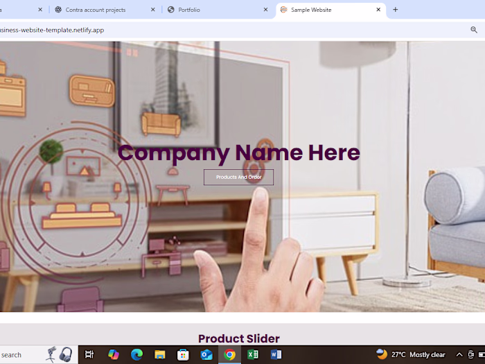 Responsive Business Website Design