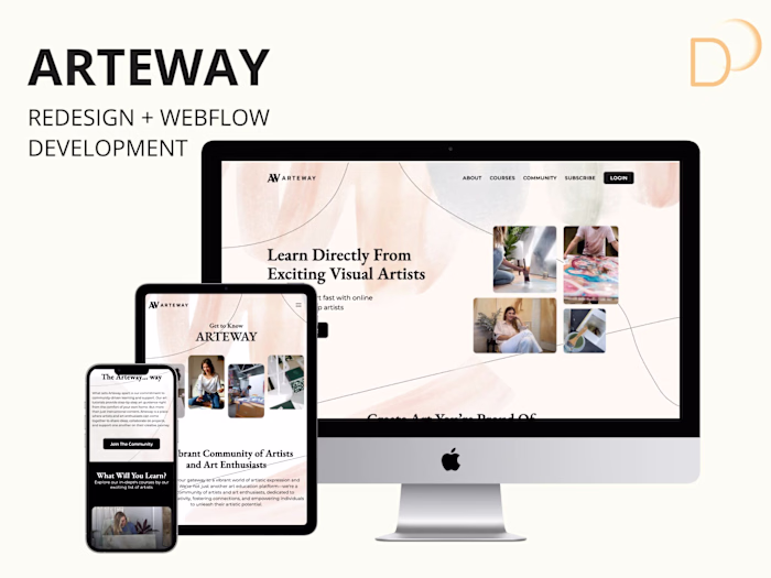 Arteway | Web Design + Webflow Development