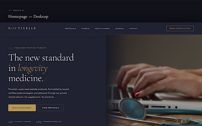 Full premium web design for